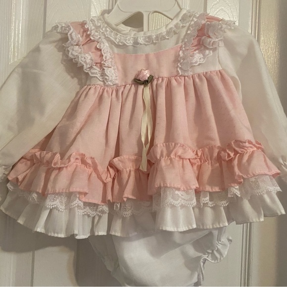 Vintage Toddle Time Dress & Diaper Cover - Picture 1 of 13